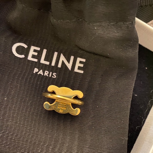 Celine Baby Triomphe ring - Picture 2 of 4
